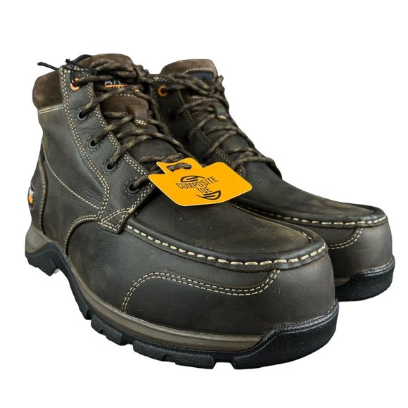 Ariat Edge LTE Chukka H2O Comp Toe Dark Brown Work Boots Men\'s Sizes 10 - 10.5EE main image 5